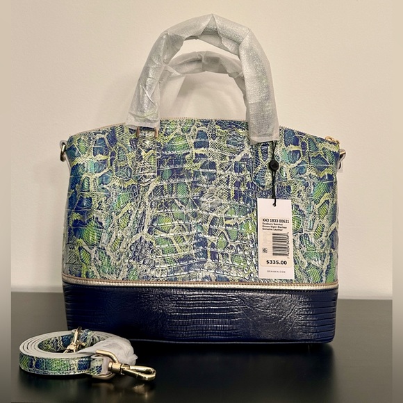 NWT Brahmin Leather Handbag (wallet in separate listing!) - Picture 2 of 10